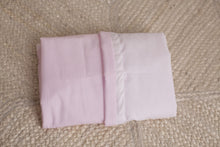 Load image into Gallery viewer, Pink Stripes Wood Stroller 7 Pieces Gift Set