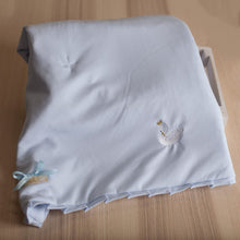 Load image into Gallery viewer, Pima Cotton Embroidery Swan Blanket