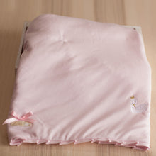 Load image into Gallery viewer, Pima Cotton Embroidery Swan Blanket