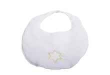 Load image into Gallery viewer, Baby Bib Star Of David