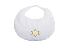 Load image into Gallery viewer, Baby Bib Star Of David