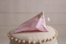 Load image into Gallery viewer, Pink Stripes Wood Stroller 7 Pieces Gift Set