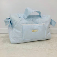 Load image into Gallery viewer, Ice Blue Diaper Bag set of 3 items