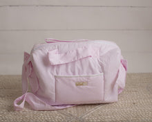 Load image into Gallery viewer, Pink Pearl Dots Diaper Bag set of 3 items
