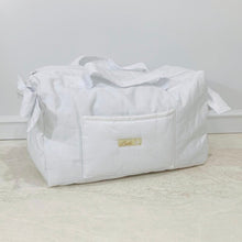Load image into Gallery viewer, White Diaper Bag set of 3 items