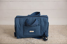 Load image into Gallery viewer, Denim Diaper Bag set of 3 items