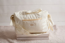 Load image into Gallery viewer, Ivory Diaper Bag set of 3 items