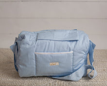 Load image into Gallery viewer, Blue Diaper Bag set of 3 items
