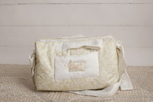 Load image into Gallery viewer, Green Flowers Diaper Bag set of 4 items