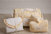 Load image into Gallery viewer, Yellow Flowers Diaper Bag set of 4 items