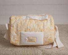 Load image into Gallery viewer, Yellow Flowers Diaper Bag set of 4 items