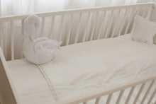 Load image into Gallery viewer, Baby Crib Set White diamond pique 7 items Set
