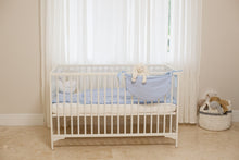 Load image into Gallery viewer, Baby Crib Set Blue 7 items Set