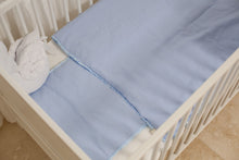 Load image into Gallery viewer, Baby Crib Set Blue 7 items Set
