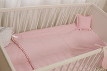 Load image into Gallery viewer, Baby Crib Set Pink 7 items Set