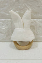 Load image into Gallery viewer, Teething Bunny Ring