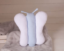 Load image into Gallery viewer, Nursery butterfly pillow