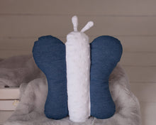 Load image into Gallery viewer, Nursery butterfly pillow