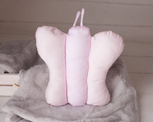 Load image into Gallery viewer, Nursery butterfly pillow