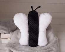 Load image into Gallery viewer, Nursery butterfly pillow