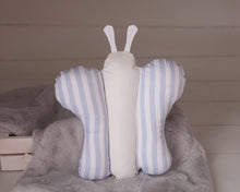 Load image into Gallery viewer, Nursery butterfly pillow