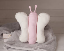 Load image into Gallery viewer, Nursery butterfly pillow