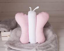 Load image into Gallery viewer, Nursery butterfly pillow