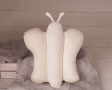 Load image into Gallery viewer, Nursery butterfly pillow