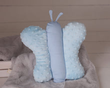 Load image into Gallery viewer, Nursery butterfly pillow