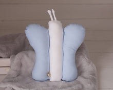 Load image into Gallery viewer, Nursery butterfly pillow