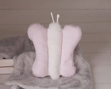 Load image into Gallery viewer, Nursery butterfly pillow