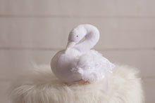 Load image into Gallery viewer, White Pearl Dots On Pink Wooden Doll Crib Gift Set