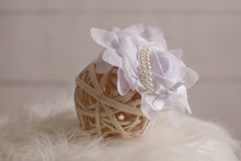 Load image into Gallery viewer, White Pearl Dots On Pink Wooden Doll Crib Gift Set