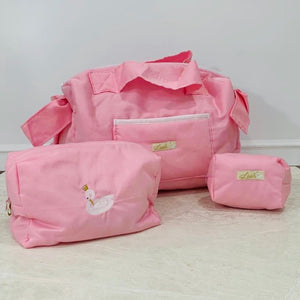 Hot Pink Diaper Bag set of 3 items