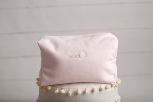 Pink Denim Diaper Bag set of 3 items
