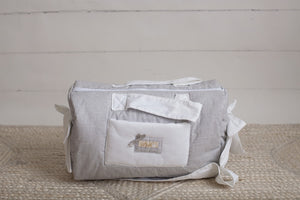 Silver Mush Diaper Bag set of 4 items