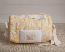 Load image into Gallery viewer, Yellow Flowers Diaper Bag set of 4 items
