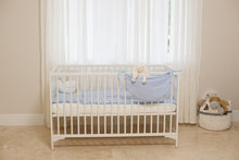 Load image into Gallery viewer, Baby Crib Set Blue 7 items Set

