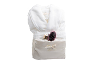 Bathrobe Gift Set 4 Items - Nude